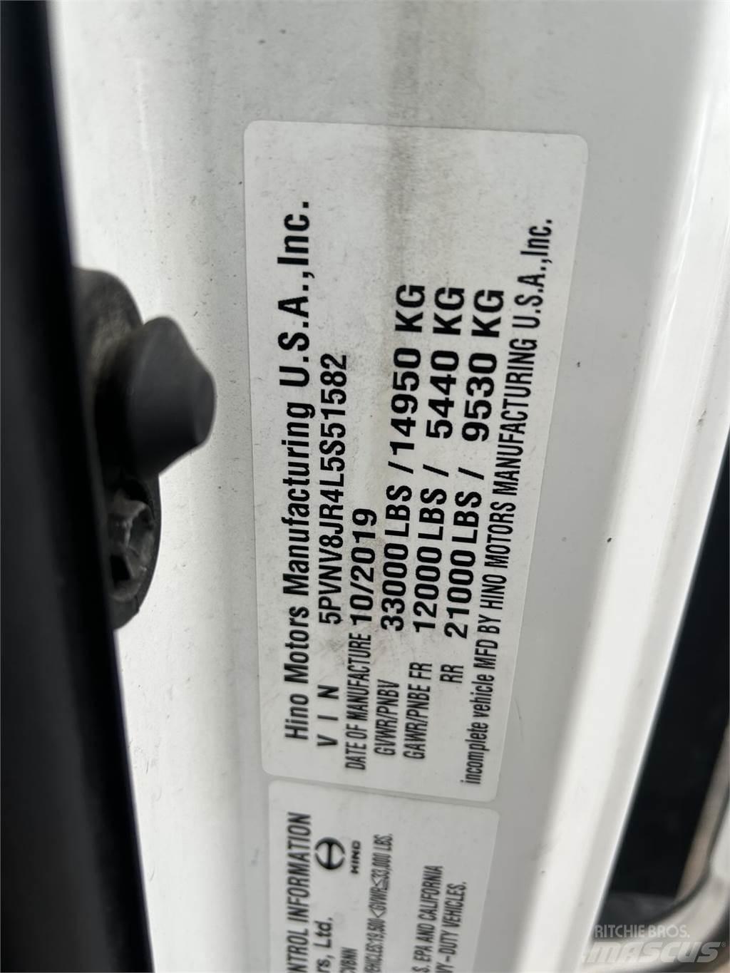 Hino 338 Muut kuorma-autot