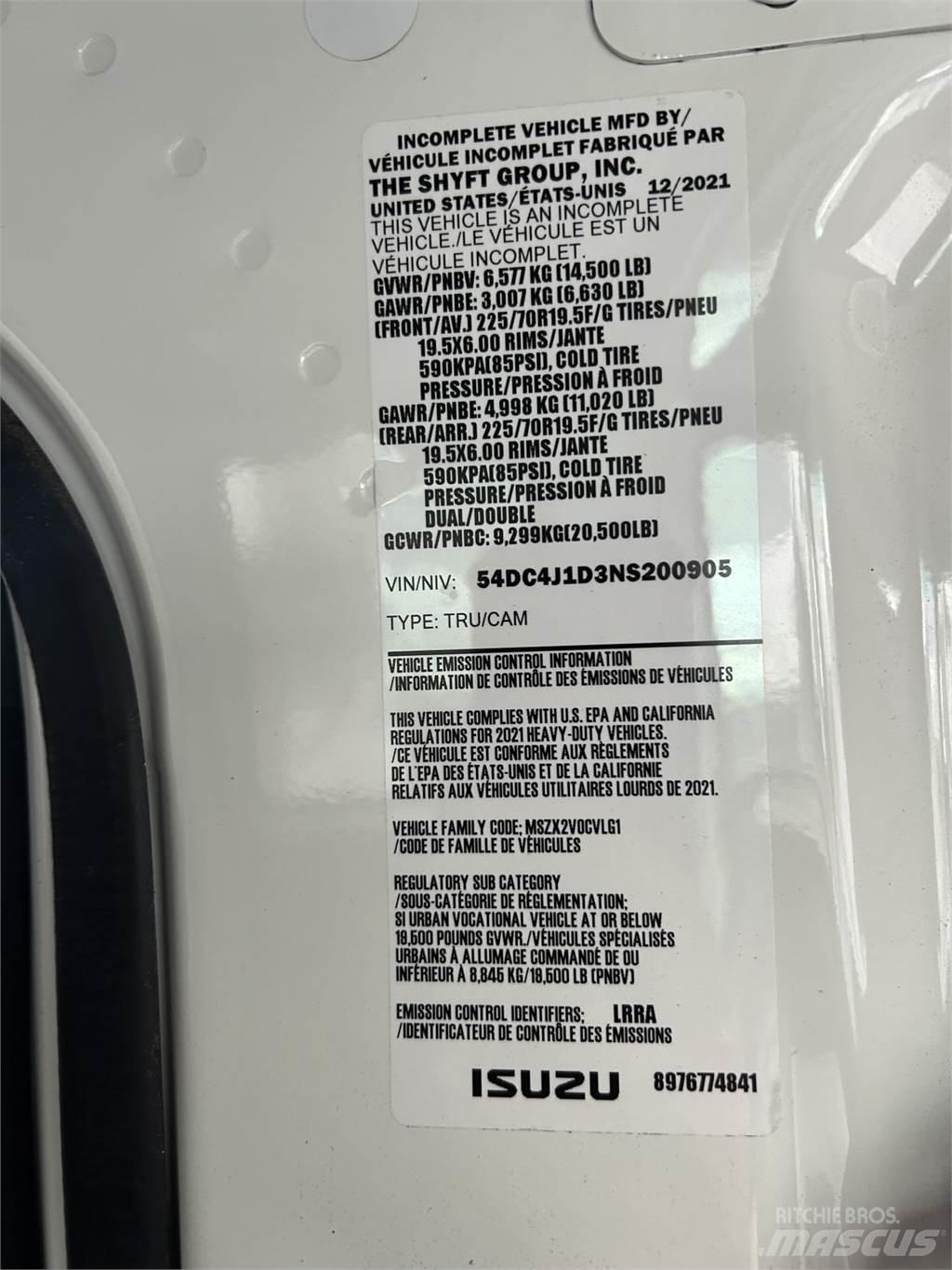 Isuzu NPR HD DC Muut kuorma-autot