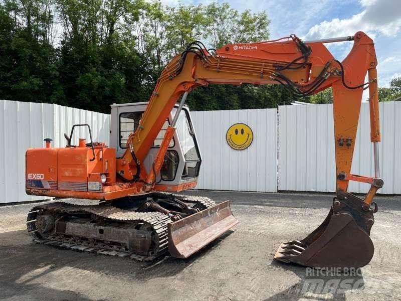 Hitachi EX60 Telakaivukoneet