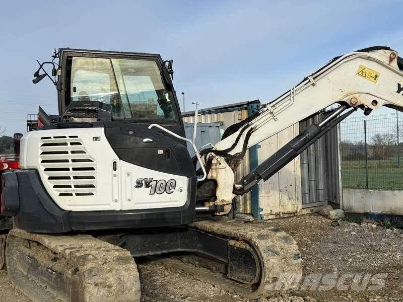 Yanmar SV100 Telakaivukoneet