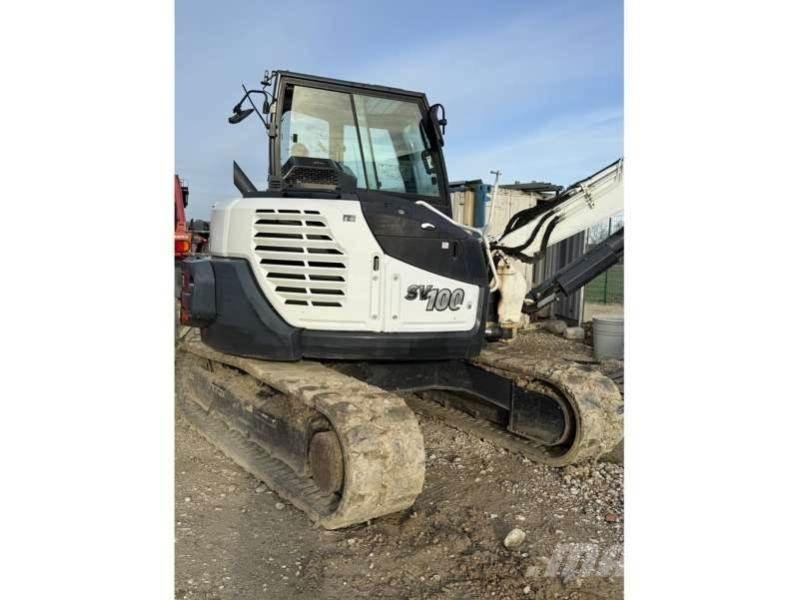 Yanmar SV100 Telakaivukoneet