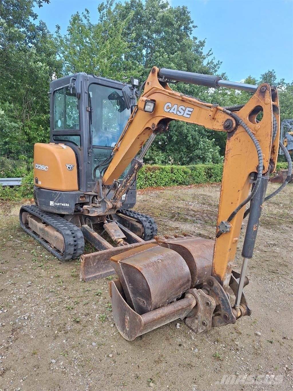 CASE CX26C Minikaivukoneet < 7t