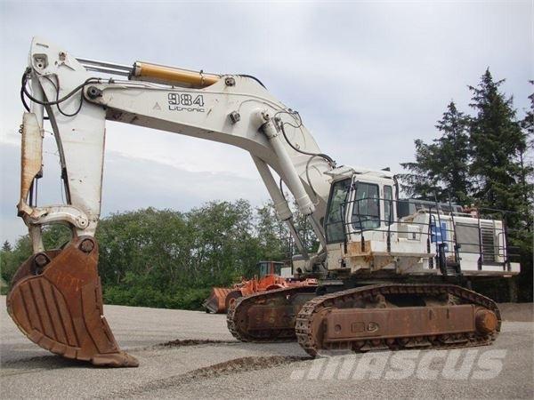 Liebherr 984C HD Telakaivukoneet