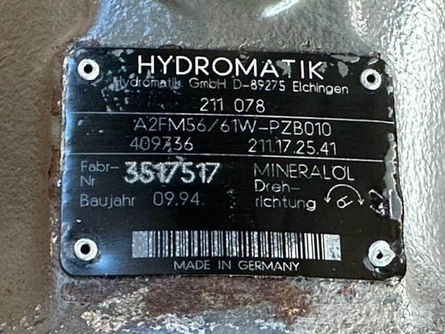 Hydromatik A2FM56 Hydrauliikka