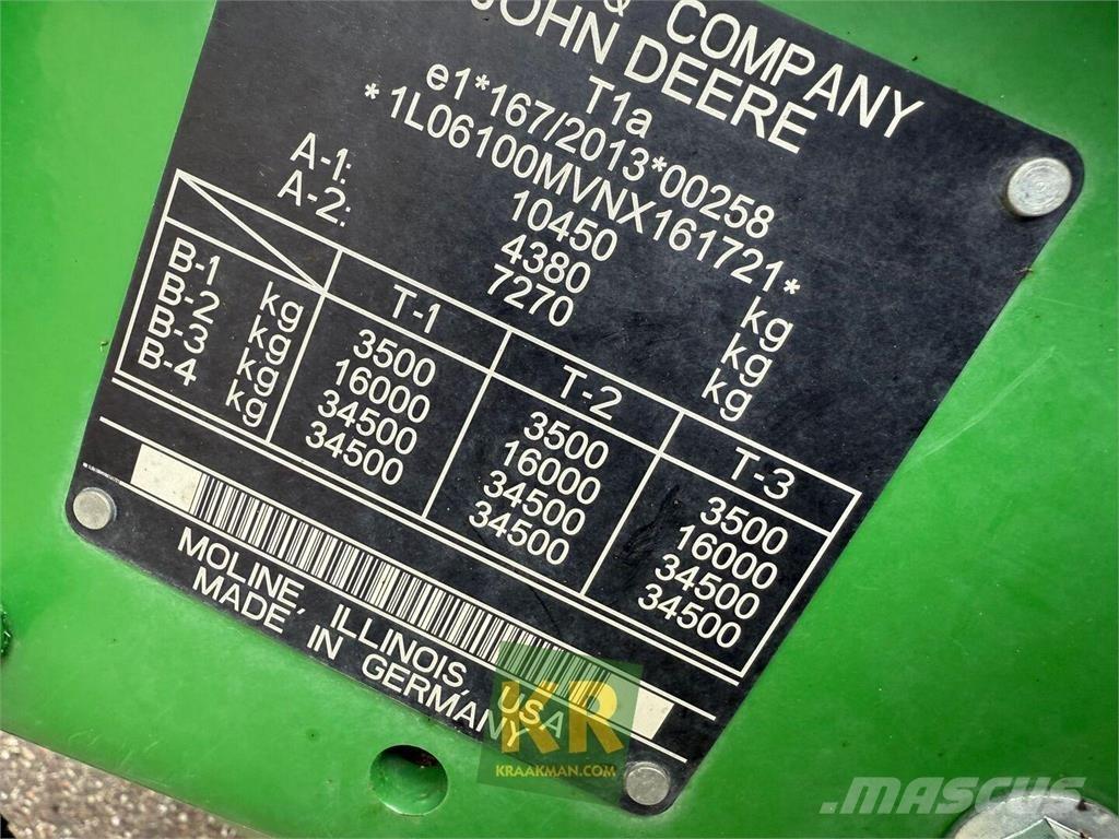 John Deere 6100M Traktorit