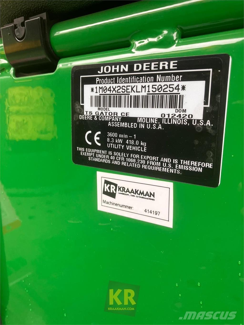 John Deere TS 4X2 Mönkijät