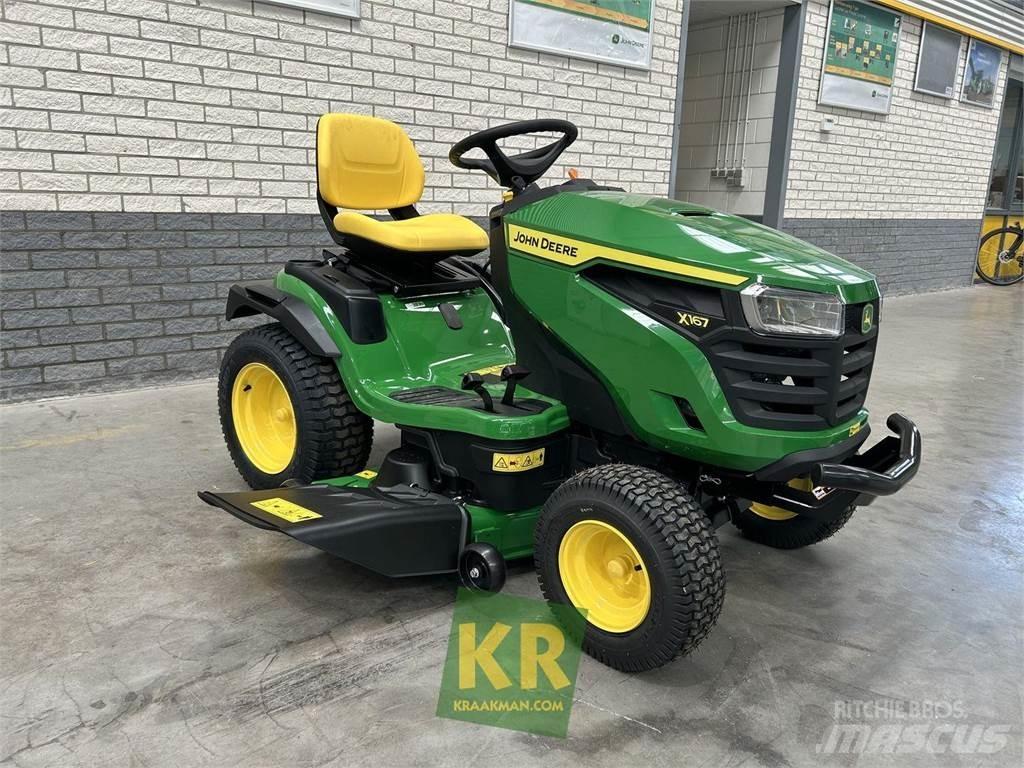 John Deere X167 Päältäajettavat ruohonleikkurit