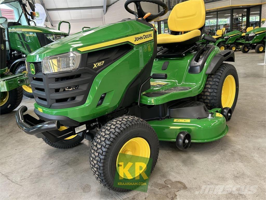 John Deere X167 Päältäajettavat ruohonleikkurit