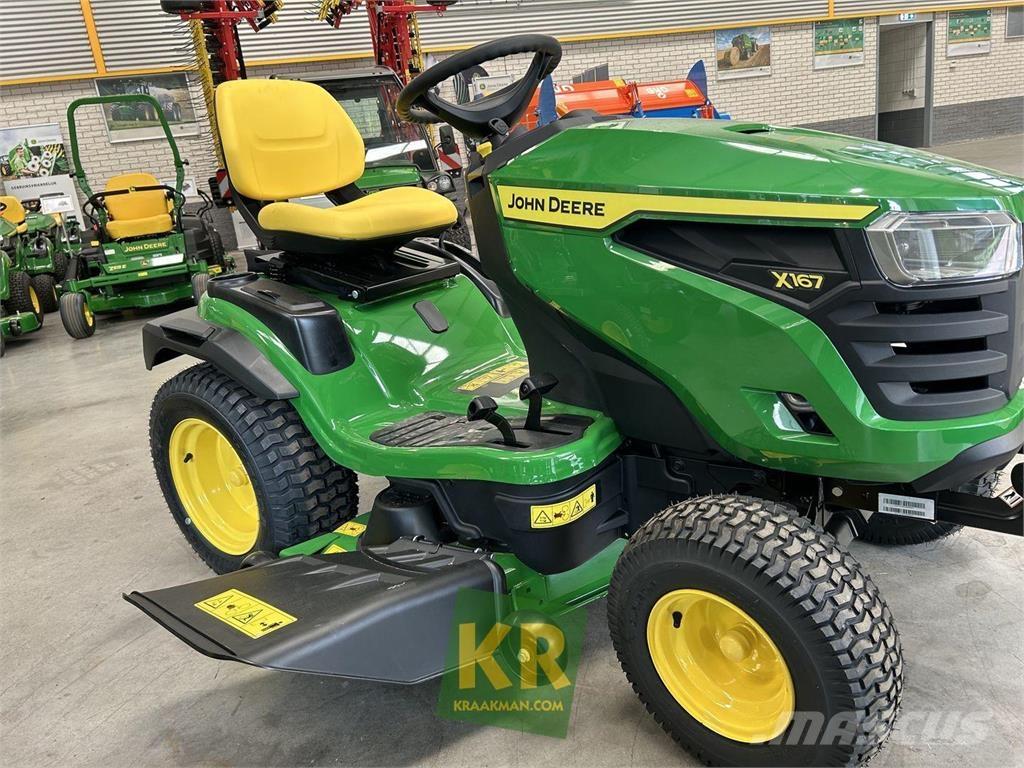 John Deere X167 Päältäajettavat ruohonleikkurit