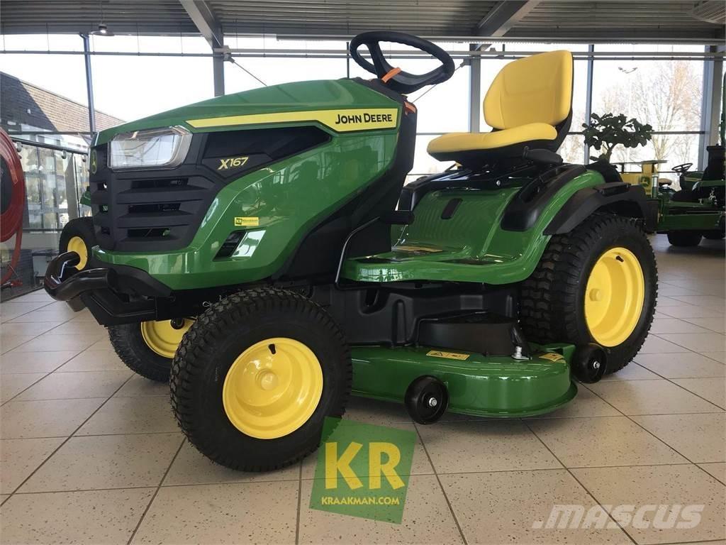 John Deere X167 Päältäajettavat ruohonleikkurit