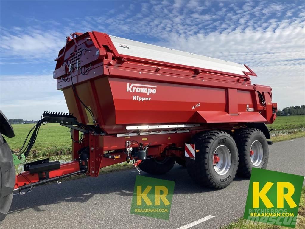 Krampe HD550 Kippiperävaunut