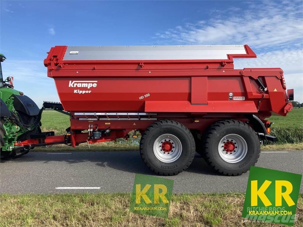 Krampe HD550 Kippiperävaunut