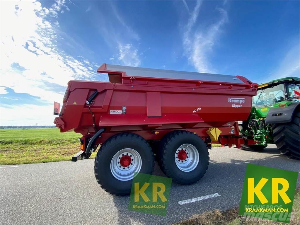Krampe HD550 Kippiperävaunut
