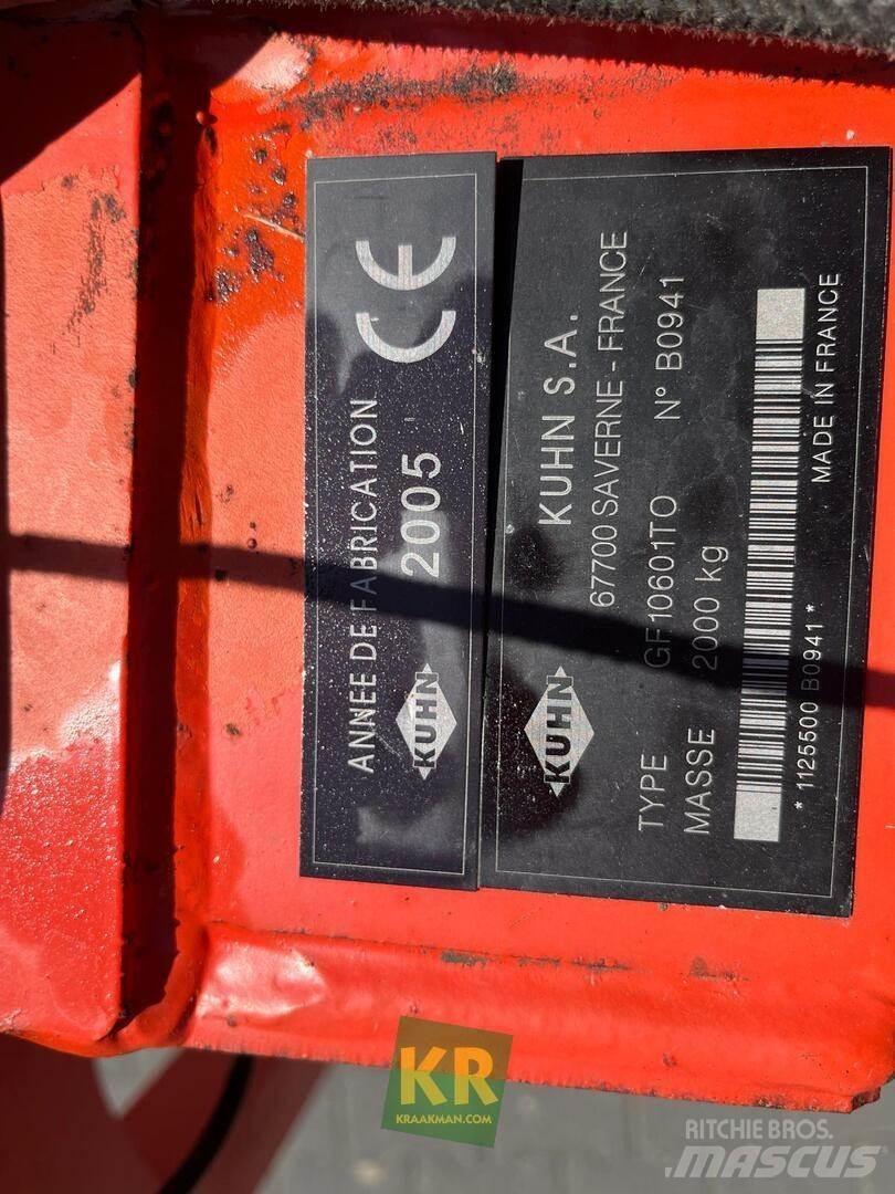 Kuhn GF 10601 Pöyhimet ja haravat