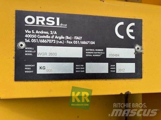 Orsi WGN 2600 Kesantoleikkurit ja -murskaimet