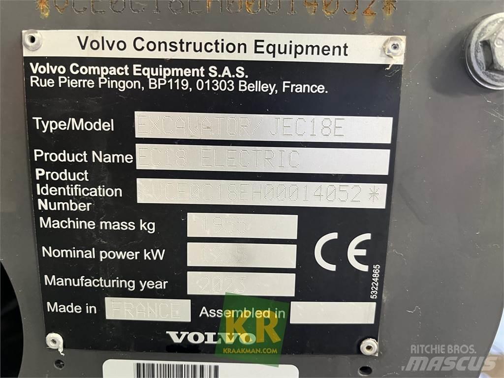 Volvo EC18E Telakaivukoneet