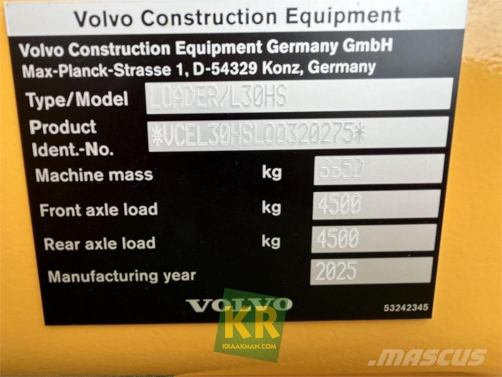 Volvo L30HS Pyöräkuormaajat