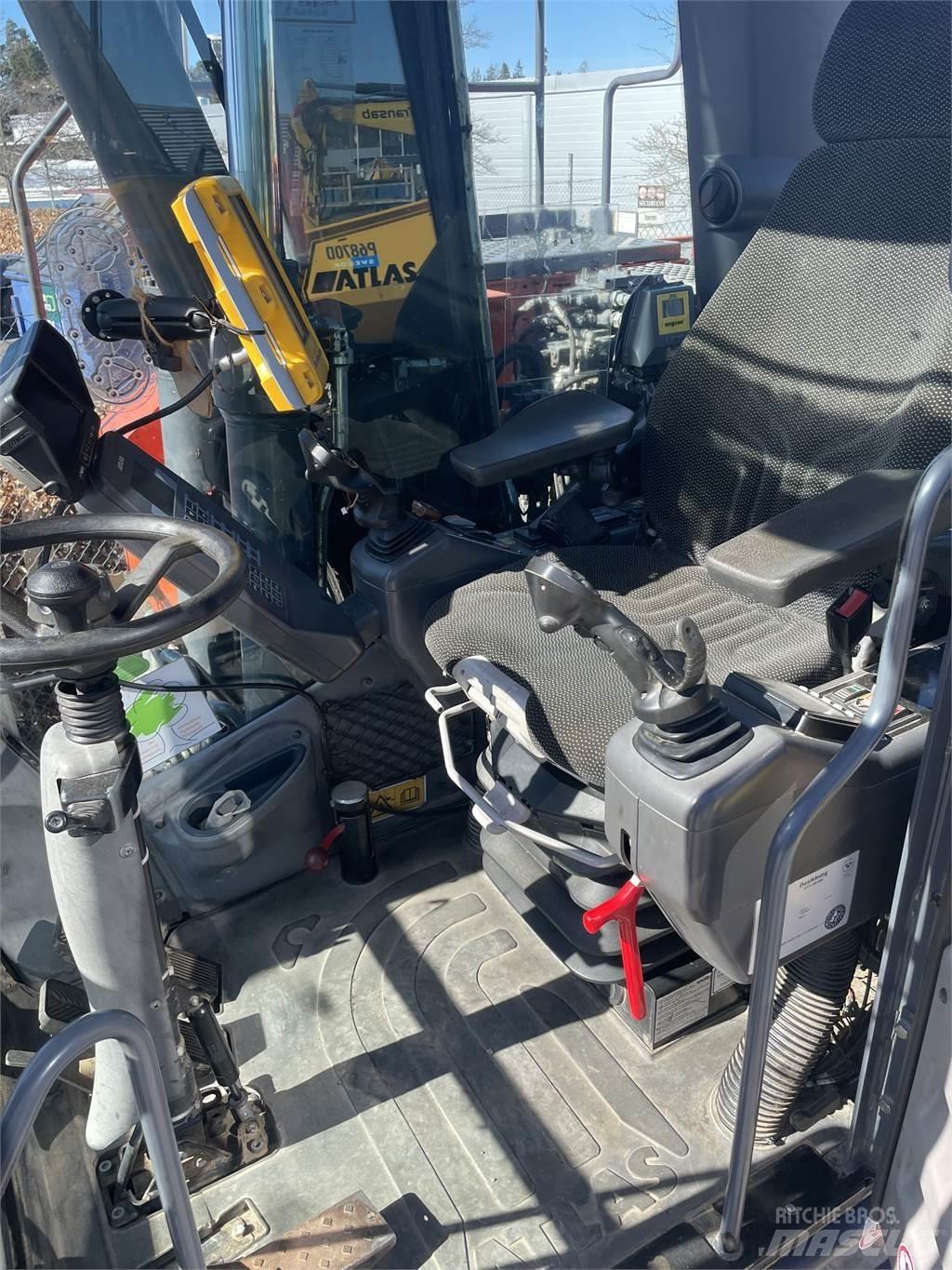 Atlas 140W Pyöräkaivukoneet