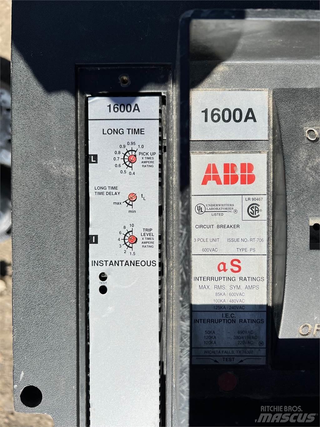 ABB 1600amp Sähkö ja elektroniikka