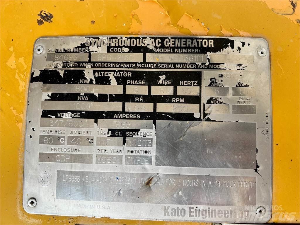 CAT D398 Dieselgeneraattorit