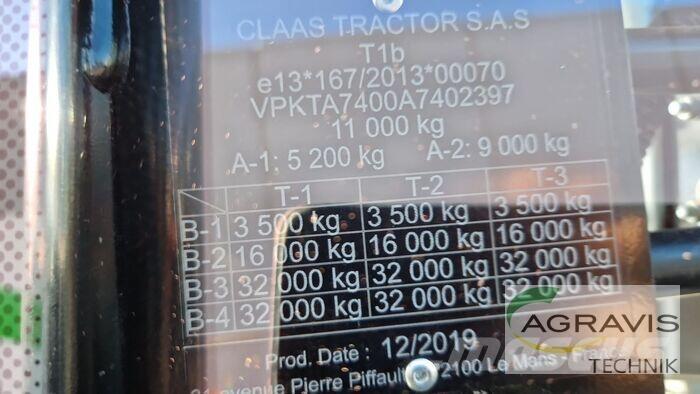 CLAAS ARION 550 CEBIS Traktorit