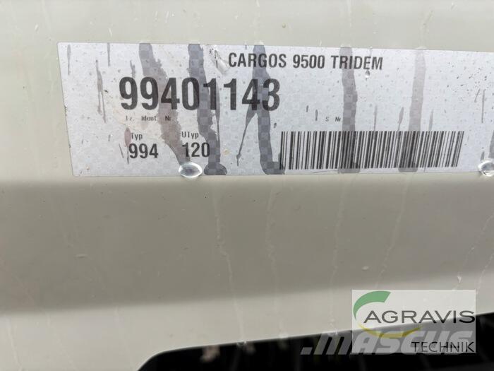 CLAAS CARGOS 9500 Keräävät noukinvaunut ja silppurivaunut