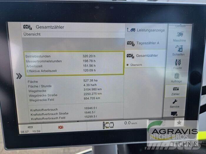 CLAAS JAGUAR 970 Ajosilppurit