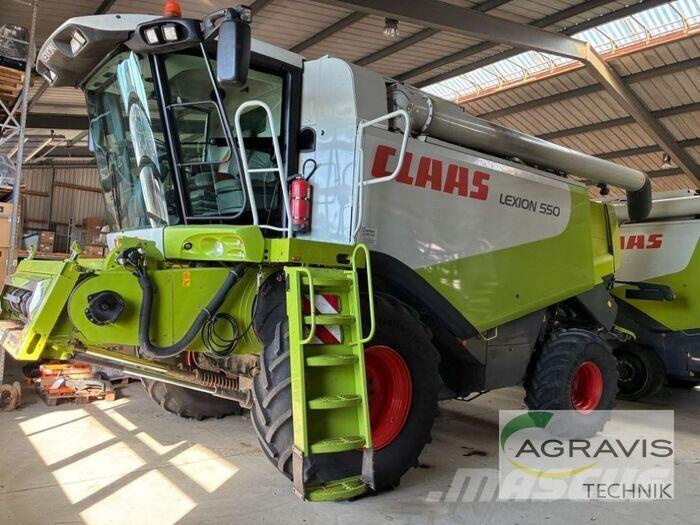 CLAAS LEXION 550 Leikkuupuimurit