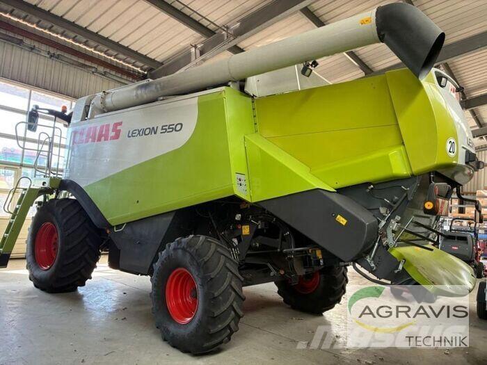 CLAAS LEXION 550 Leikkuupuimurit