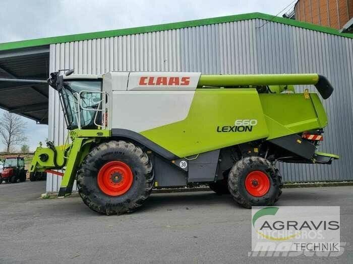 CLAAS LEXION 660 Leikkuupuimurit
