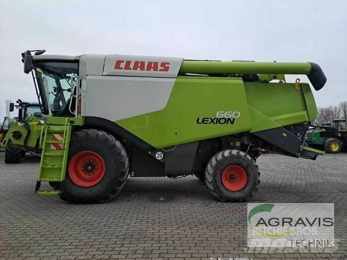 CLAAS LEXION 660 Leikkuupuimurit