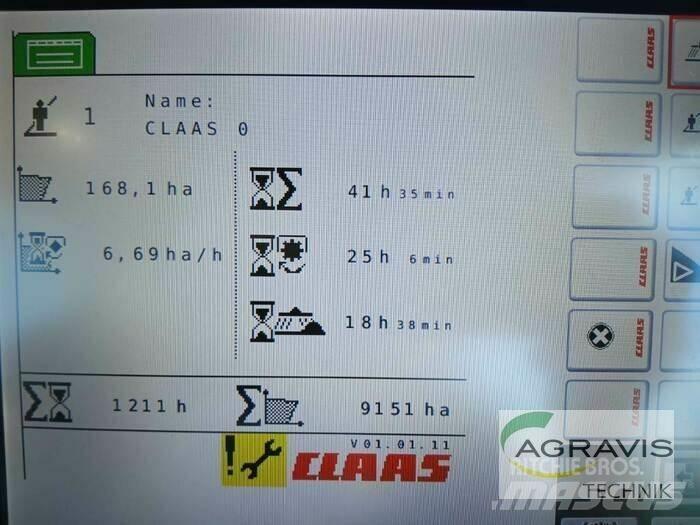 CLAAS LINER 4000 Pöyhimet ja haravat
