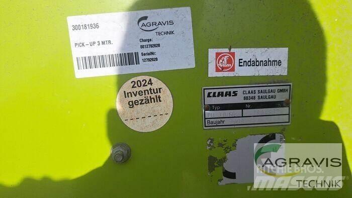 CLAAS PICK-UP 3 MTR. Ajosilppurit