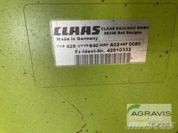 CLAAS PU 300 HD Heinä- ja tuorerehukoneiden tarvikkeet