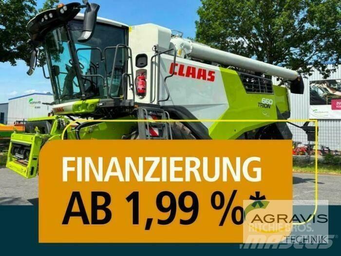CLAAS TRION 660 Leikkuupuimurit