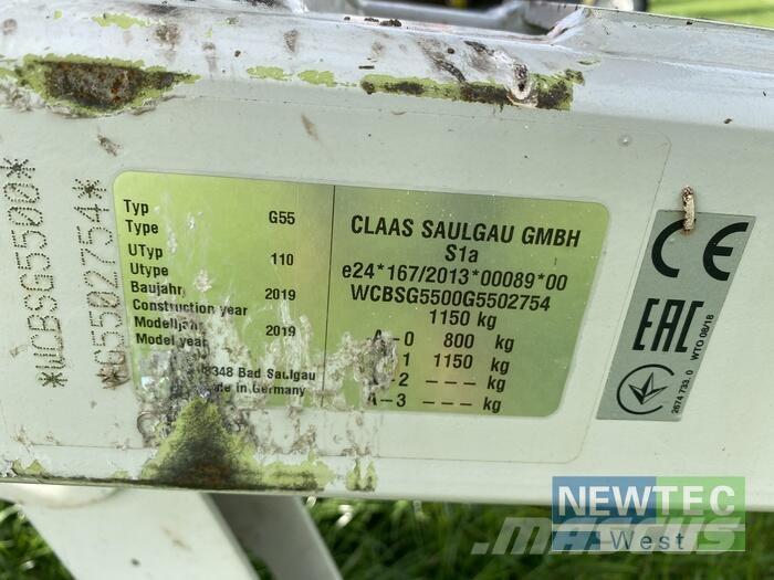 CLAAS VOLTO 1100 T Pöyhimet ja haravat