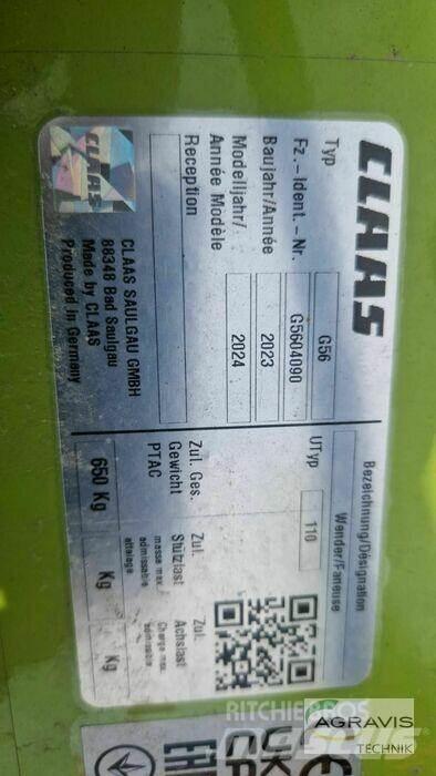 CLAAS VOLTO 55 Pöyhimet ja haravat