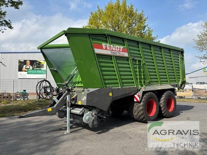 Fendt TIGO 75 XR Keräävät noukinvaunut ja silppurivaunut