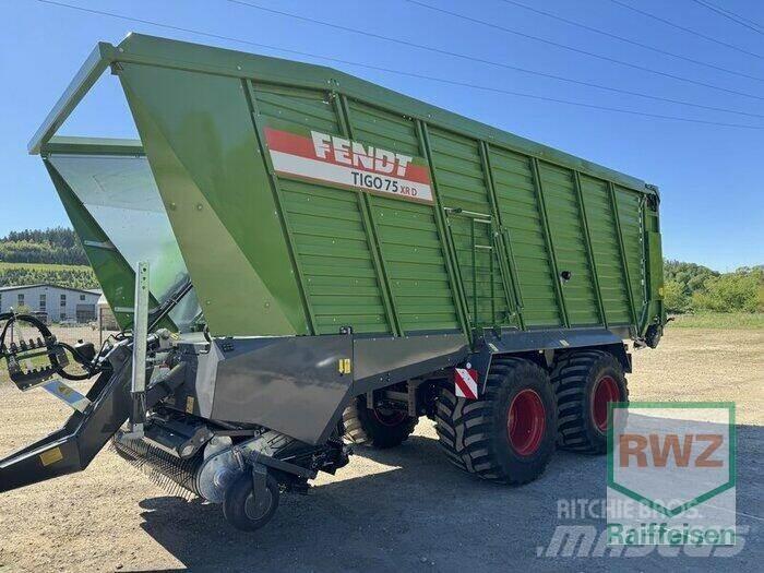 Fendt Tigo 75 XR-D Keräävät noukinvaunut ja silppurivaunut