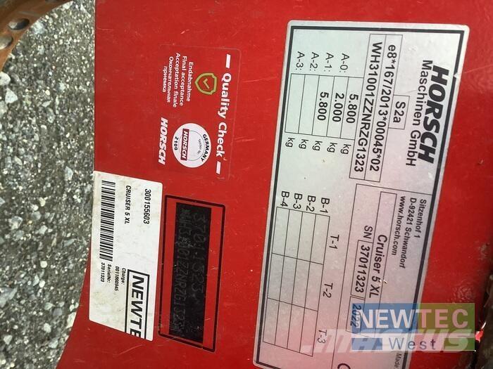 Horsch CRUISER 5 XL Kultivaattorit