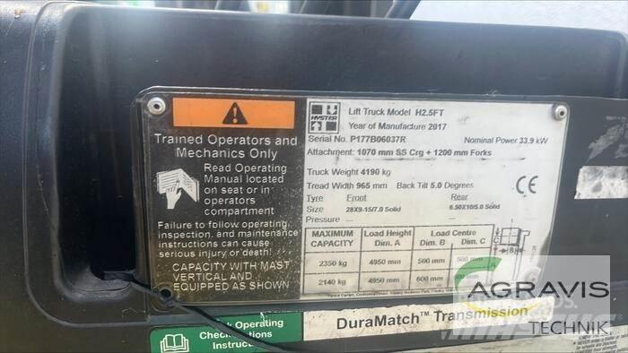 Hyster H 2.50 FT Muut haarukkatrukit
