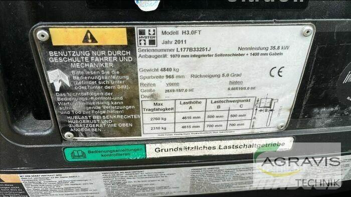 Hyster H3.0FT Muut haarukkatrukit
