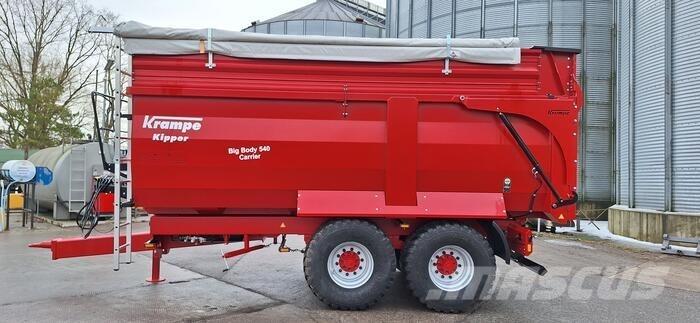 Krampe BB540 Kippiperävaunut
