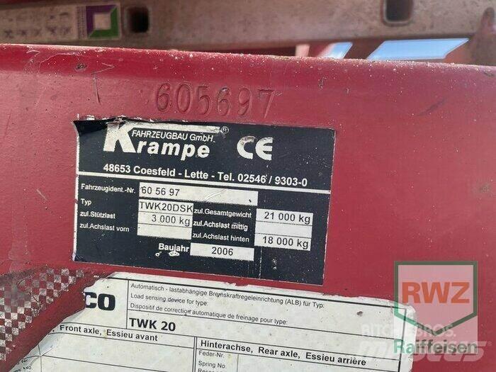 Krampe TWK20DSK / HD550 Kippiperävaunut