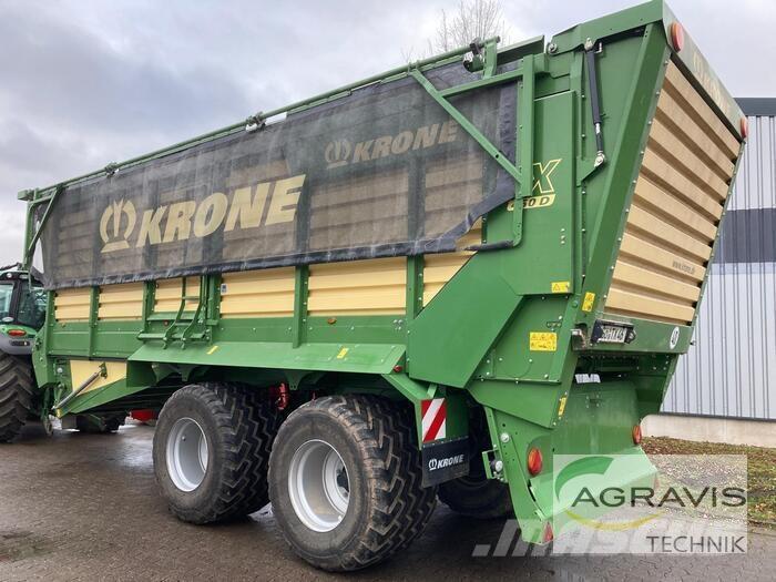 Krone TX 460 D Keräävät noukinvaunut ja silppurivaunut