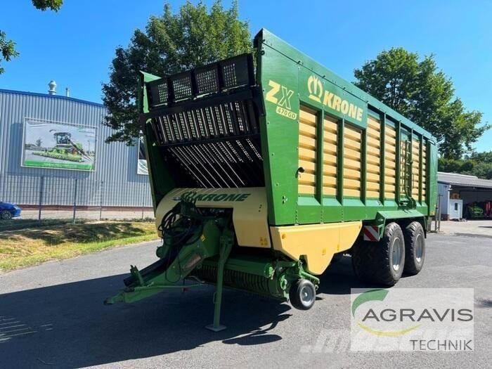 Krone ZX 470 GD Keräävät noukinvaunut ja silppurivaunut