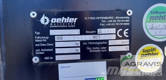 Oehler OL ZDK/HW 180 Kippiperävaunut