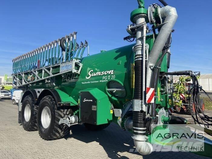 Samson PG II 20 Kuivalannan levittimet