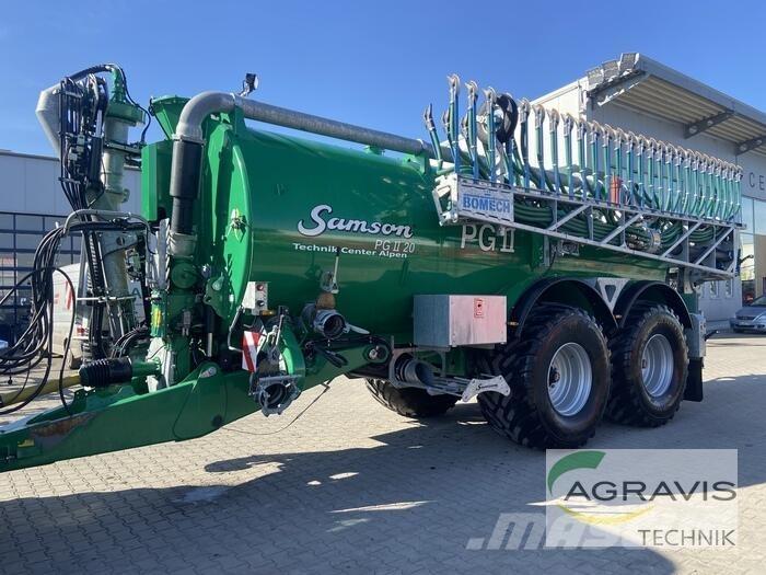 Samson PG II 20 Kuivalannan levittimet
