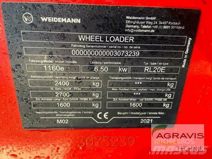 Weidemann 1160E Pyöräkuormaajat